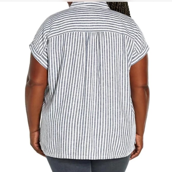 Orvis Top NWT Linen Blend Button Up Size XXL - Picture 3 of 15